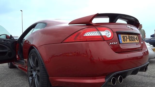 2012 Jaguar XKR-S Start up, Revs and Drive-by! смотреть онлайн