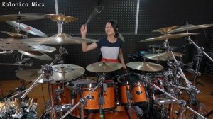 Disturbed - Land Of Confusion - Genesis - Phil Collins | Drum cover by Kalonica Nicx