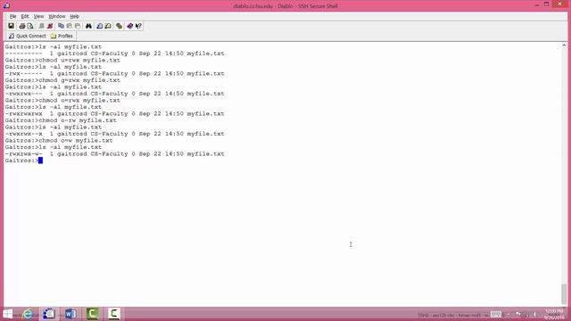 chmod Command смотреть онлайн