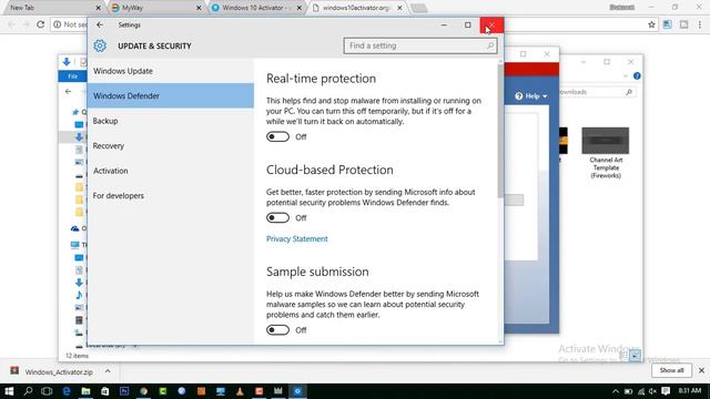 ACTIVATE WINDOWS 10. смотреть онлайн
