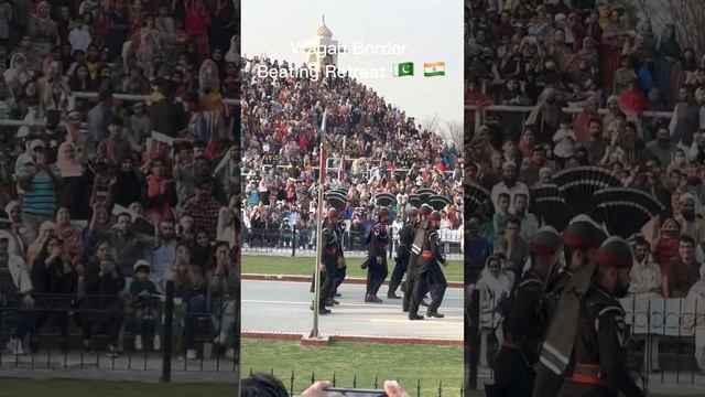 Wagha Border 26th February 2023 | Beating Retreat | Pakistan India Border смотреть онлайн