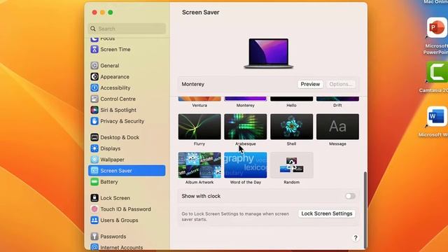 How to Enable Clock/Time in Screensaver on MacBook смотреть онлайн
