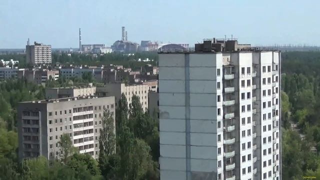 Вид на Припять