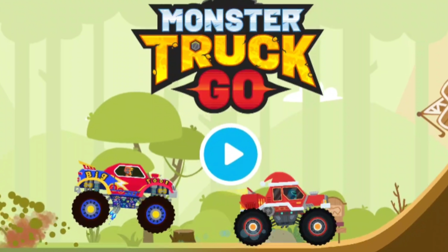 Monster Truck Racing Game. Монстр трак