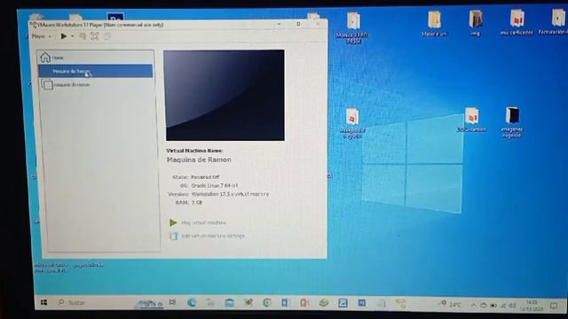 Creando maquina virtual con VMware Workstation 17 Player y de sistema operativo Kali Linux. смотреть онлайн