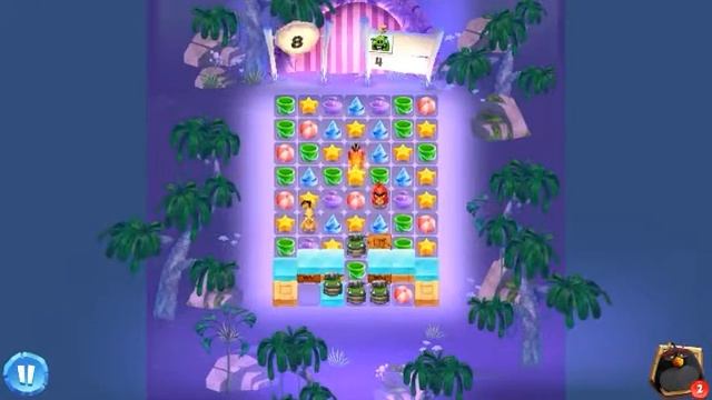Angry Birds Match. Level 41. Nivel 41. No Boosters. Gameplay смотреть онлайн