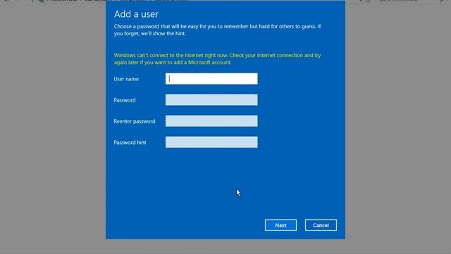Windows 10 - How to Create a New User Account ll In Hindi смотреть онлайн