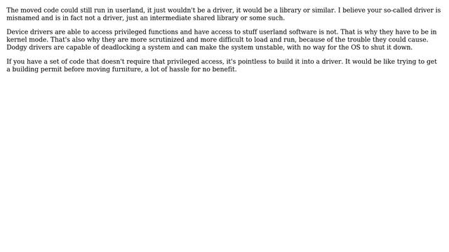 Software Engineering: Why do device drivers in Linux need to run in kernel mode? (3 Solutions!!) смотреть онлайн