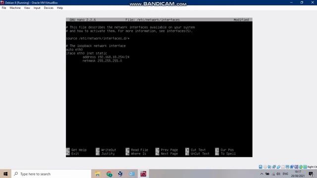 Konfigurasi Ip Address pada Debian смотреть онлайн