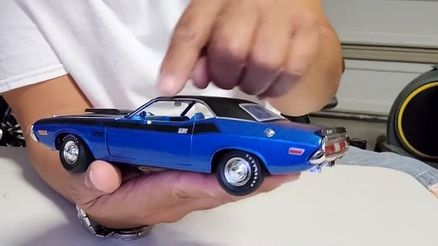die cast car toy 🚗 ♥ Update on 1970 Dodge Challenger T/A смотреть онлайн
