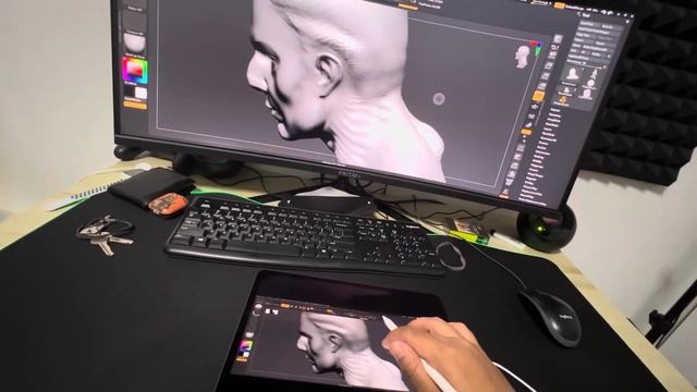 How to connect iPad pro with PC | EasyCanvas | Burmese смотреть онлайн