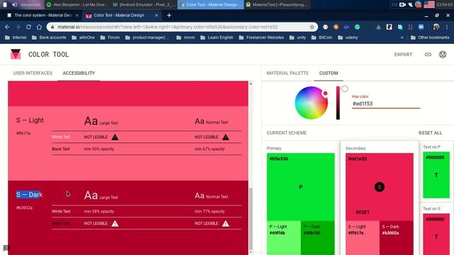 How to Work With Material Colors tools in Android ? смотреть онлайн