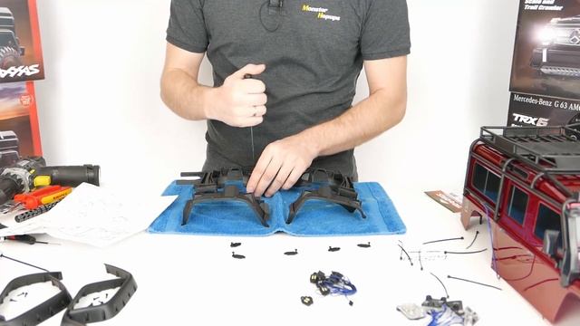 Projektauto Teil 3 Traxxas TRX-4 Land Rover Defender Einbau TRX-Lichtset mit RC4WD Lichtmodul смотреть онлайн