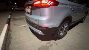 Geely Atlas Pro Замена бампера.