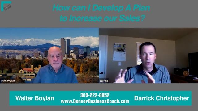 Coach's Corner S01E03: "How can I Develop A Plan to Increase our Sales?" смотреть онлайн