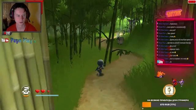 Вечерний стрим: начинаю проходить MINI NINJAS (x box 360) смотреть онлайн
