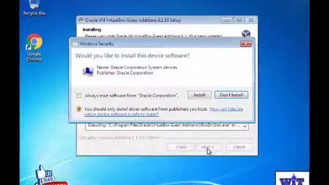 Install Virtual-box Guest Addition in Windows Guest OS -English Tutorial смотреть онлайн