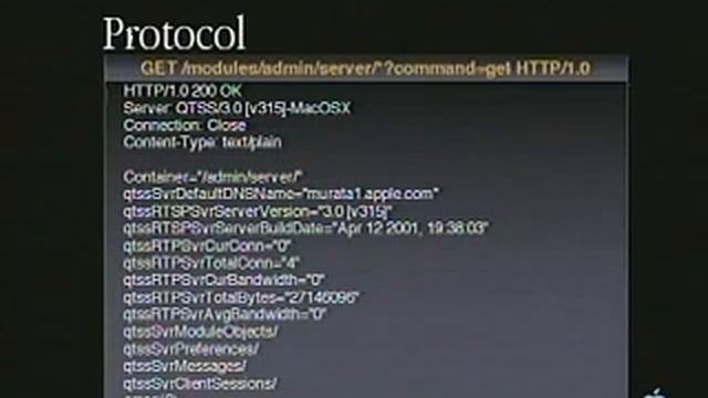 WWDC 2001 407 Customizing QuickTime and Darwin Streaming Server смотреть онлайн