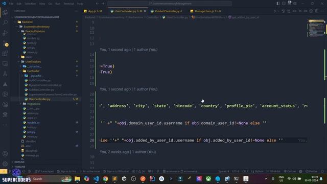 Building Your Amazon Ecommerce Clone Part 23: Complete User Management Customer | Supplier | Admin смотреть онлайн