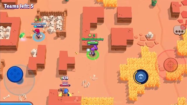 Brawl Stars - Gameplay Walkthrough # 1 - Shelly Gem Grab, SOLO/DUO Showdown (iOS, Android) смотреть онлайн