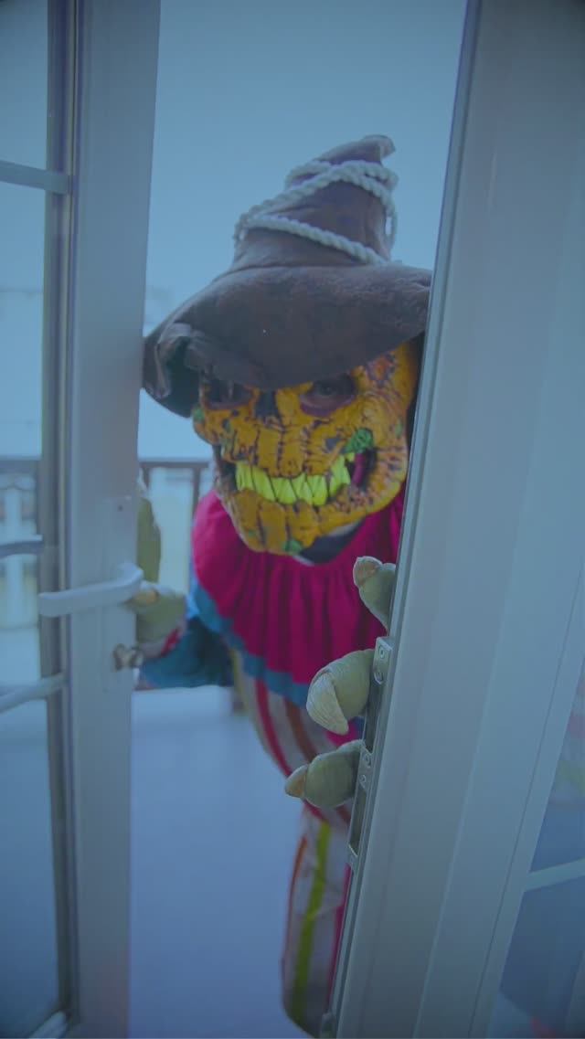 My sister and the Monster outside the window became friends! #funny #memes #MONSTER смотреть онлайн