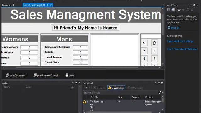 C# Sales Managment System Project in Windows Form Application смотреть онлайн