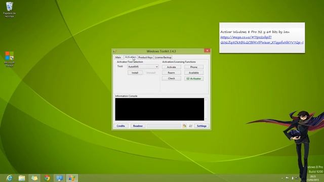 Como activar Windows 8 Pro de 32 y 64 bits permanentemente fácil y rápido смотреть онлайн