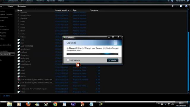 Como instalar temas no windows 7 смотреть онлайн