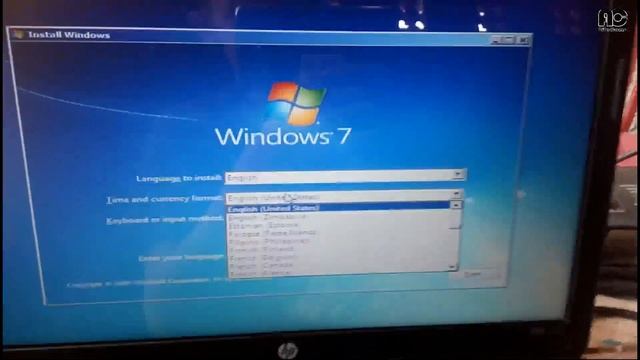 Install windows 7 pada laptop HP1000 смотреть онлайн