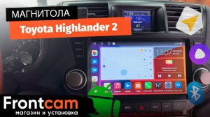Магнитола Canbox H-Line 4198 Toyota Highlander 2 (U40) на ANDROID