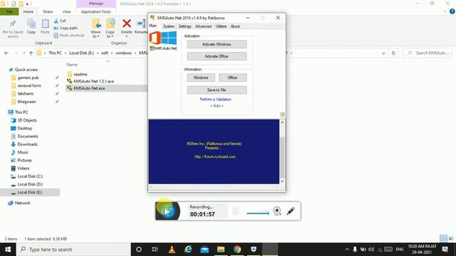 Kms.Net activation failed problem solved Indian wala tech смотреть онлайн
