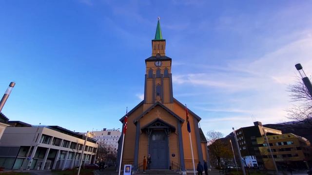 Tromsø Cathedral, Norway смотреть онлайн