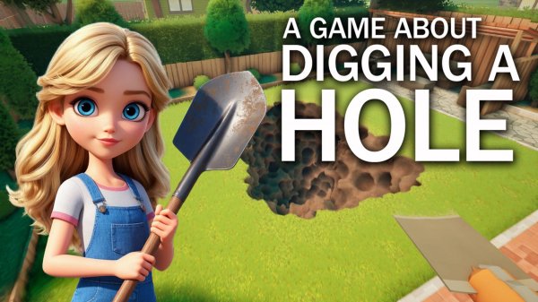 A Game About Digging A Hole ⛏КОПАТЕЛИ VS ЯМА⛏