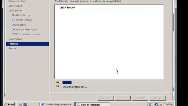 Adding The DHCP Server Role смотреть онлайн