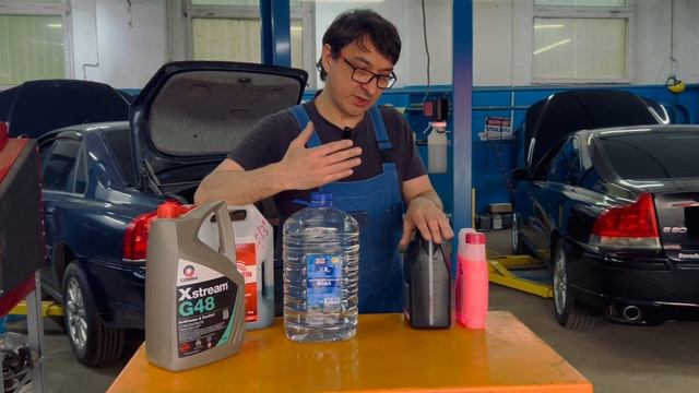 Какой антифриз заливать в систему охлаждения Вольво? смотреть онлайн