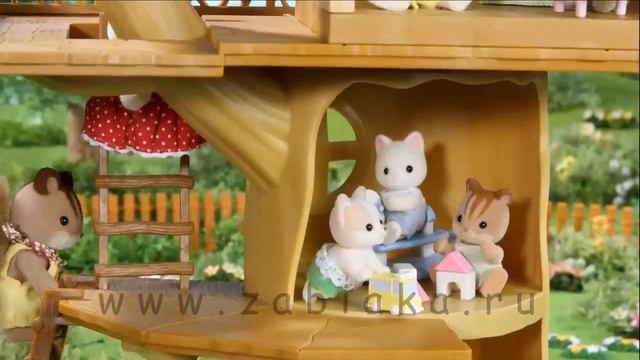 Sylvanian Families Дерево дом смотреть онлайн