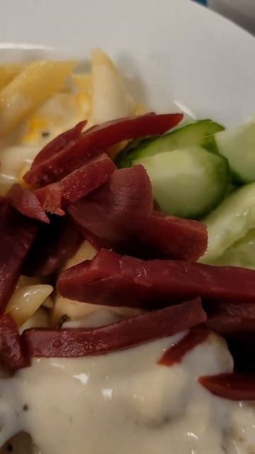 Penne Pasta with Alfredo sauce chicken#short смотреть онлайн