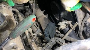 Подробно о восстановление системы вентиляции картерных газов на Вольво хс90 2,5Т.