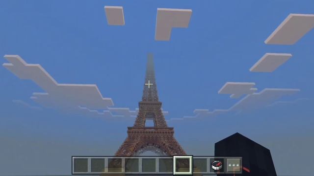 how to build the Eiffel tower on minecraft | смотреть онлайн