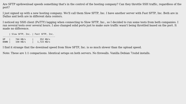 DevOps & SysAdmins: What causes slow SFTP up/download speeds? (2 Solutions!!) смотреть онлайн