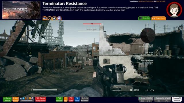 🗝 Terminator: Resistance 🕹 - 2023 Linux Gaming (#45) смотреть онлайн