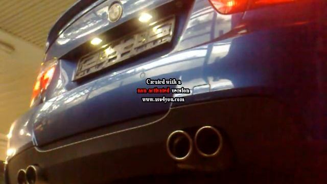 BMW E90 323i with SuperSprint Exhaust - Quad + Res-delete смотреть онлайн