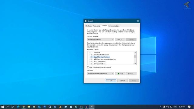 How to Change New Email Notification Sound in Windows 10 смотреть онлайн