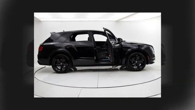 2018 Bentley Bentayga Black Edition смотреть онлайн