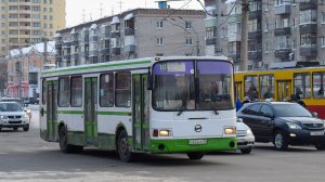 Автобус ЛиАЗ-5256.45 (О 623 НК 22). Покатушки по Барнаулу.