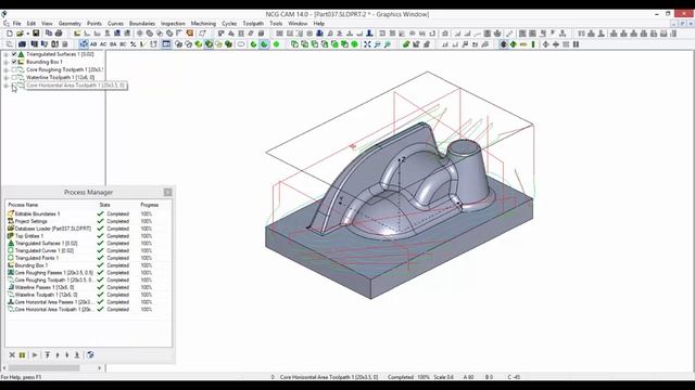 SolidWorks CAM Partner - NCG CAM смотреть онлайн