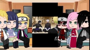 Реакция на будущего сына Боруто и Сарады - Ванитас