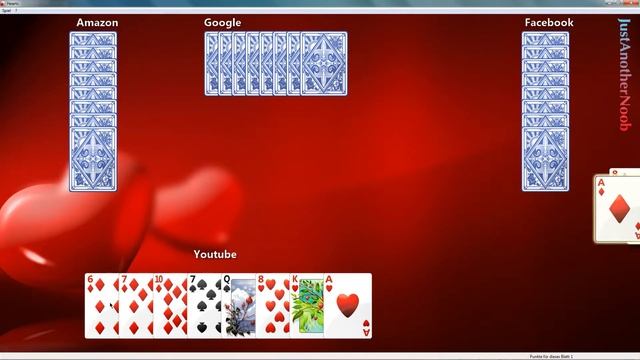 Lets Play Windows Hearts - Game #15 "ON FIRE!" - 3. Round смотреть онлайн