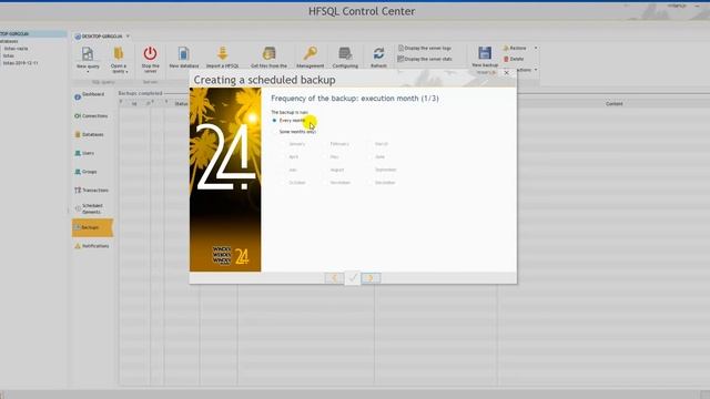 Backup HFSQL Client/Server Windows смотреть онлайн
