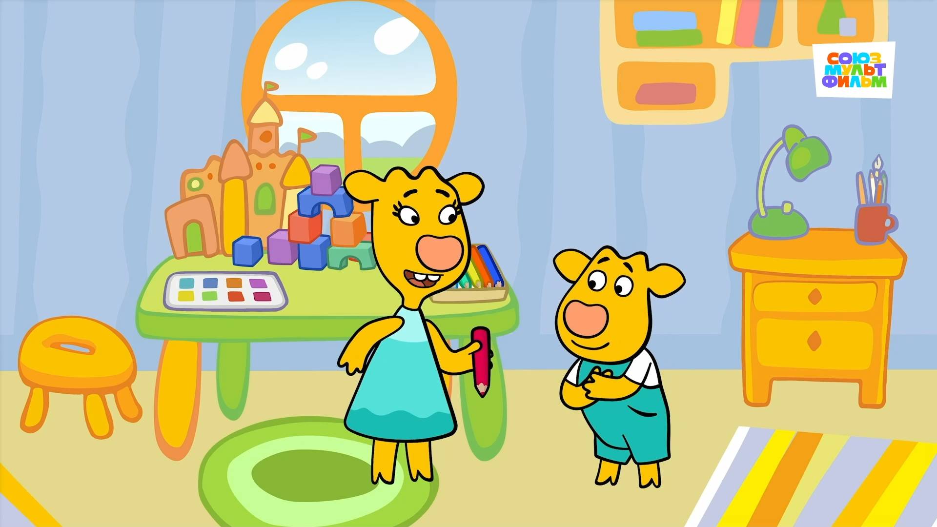 Оранжевая корова - 119 серия. Красный карандаш - Союзмультфильм HD